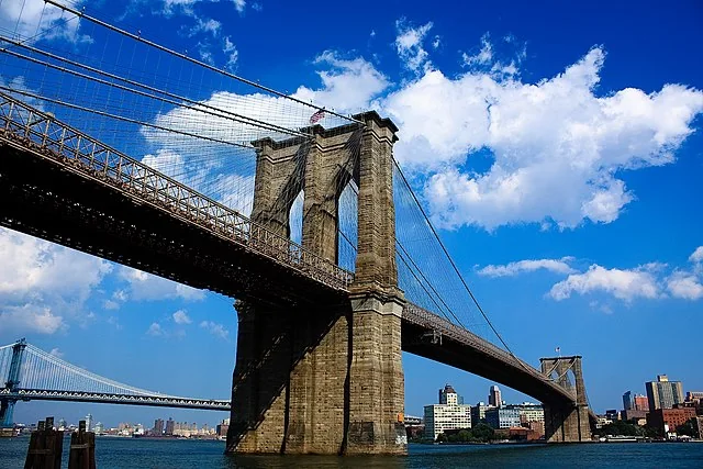Brooklyn Bridge over the East River