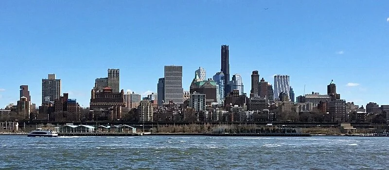 The Downtown Brooklyn skyline from the East River