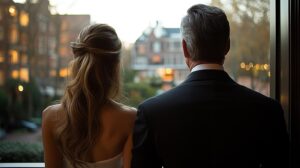 Private detective during an infidelity investigation